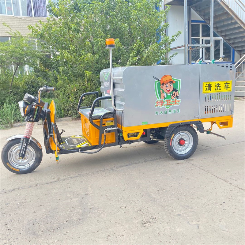 秦皇岛电动高压冲洗车CX700A（不锈钢箱体）